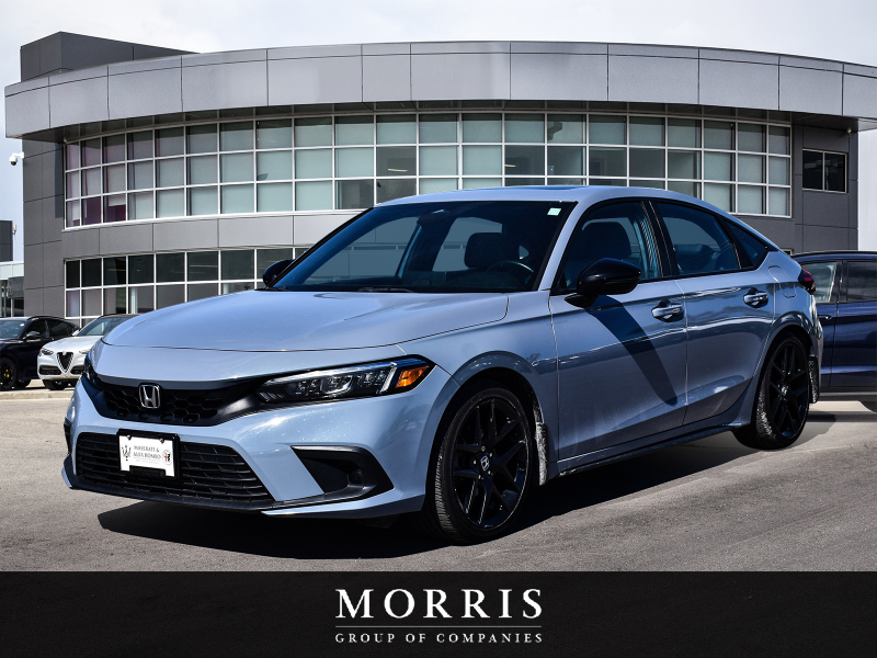 Gray (Sonic Grey Pearl) 2023 Honda Civic Hatchback Hatchback Front-Wheel Drive Continuously Variable Transmission