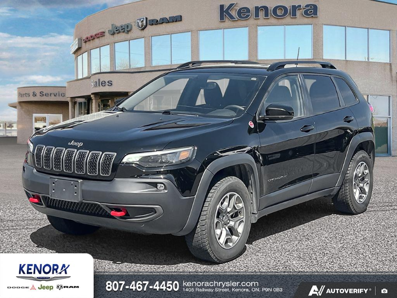 Diamond Black Crystal P/C 2022 Jeep Cherokee SUV / Crossover Four-Wheel Drive 9-Speed Automatic