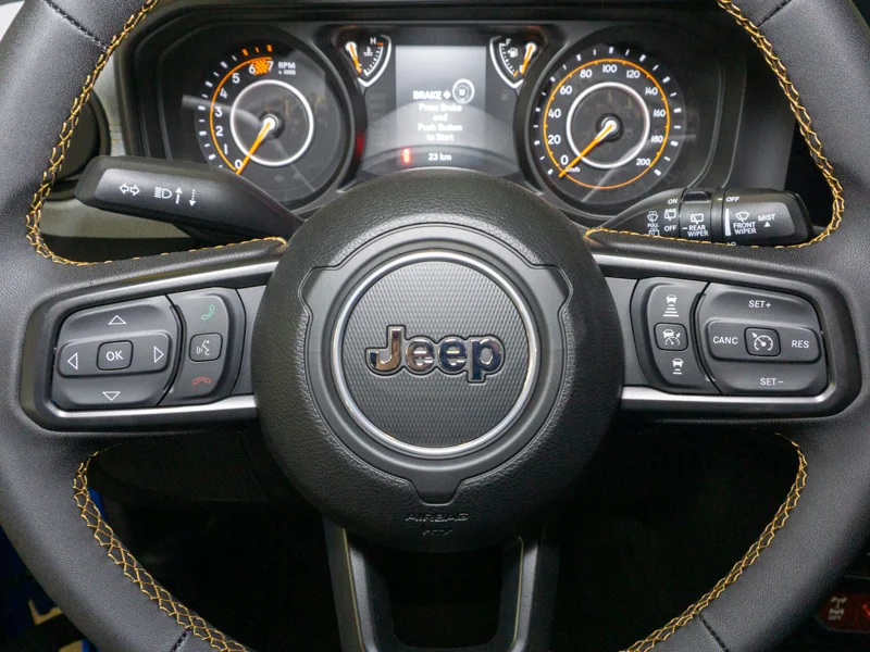 2024 JEEP Wrangler at WOODGROVE CHRYSLER DODGE JEEP RAM Nanaimo British Columbia (Image 11/25)