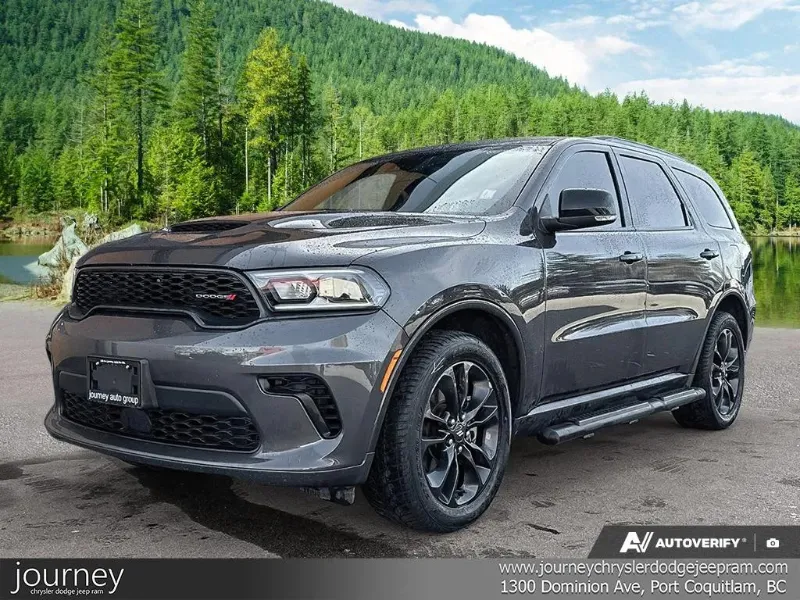 Gray (Vapour Grey) 2024 Dodge Durango SUV / Crossover All-Wheel Drive Automatic