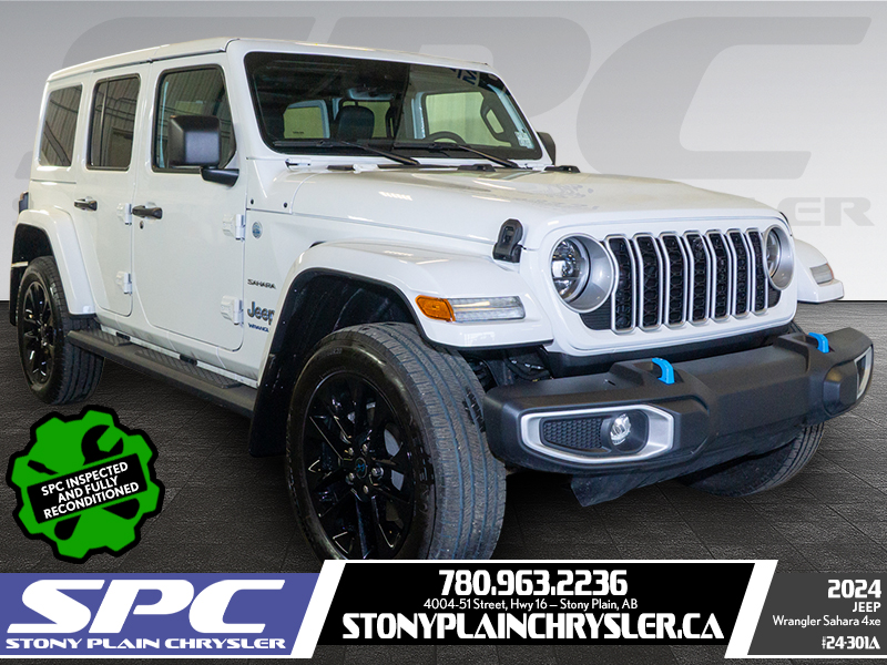 White 2024 Jeep Wrangler 4xe SUV / Crossover Four-Wheel Drive Automatic