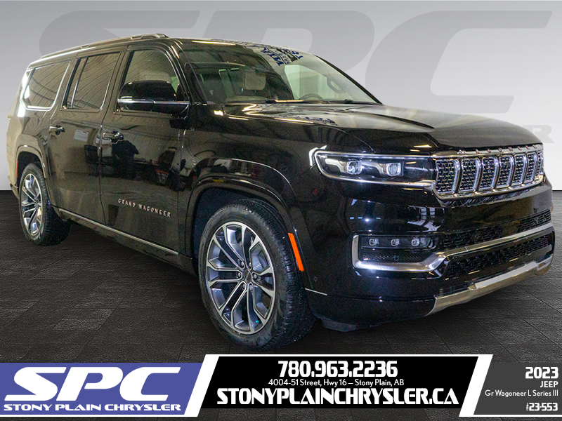 2023 JEEP GRAND WAGONEER SERIES III at Stony Plain Chrysler Stony Plain Alberta (Collage Image 2/29)