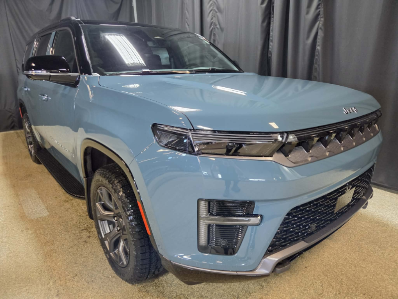 Gray (Steel Blue) 2026 Jeep Grand Wagoneer SUV / Crossover Four-Wheel Drive Automatic