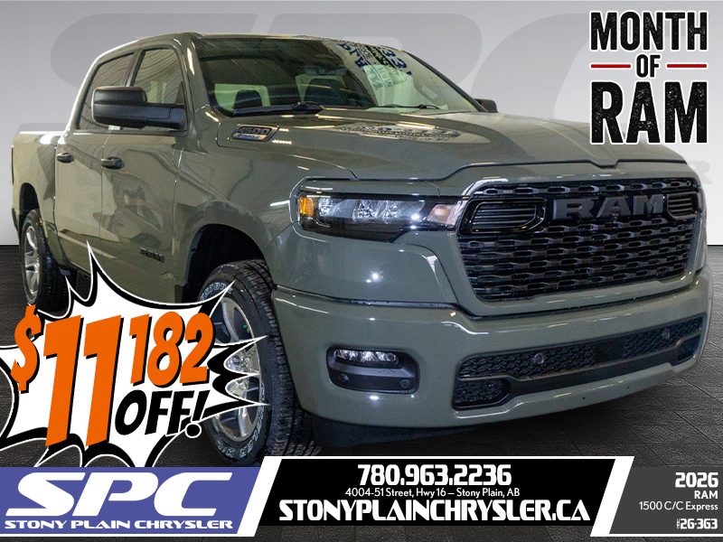 RAM 1500 Express Crew Cab 4WD 2026