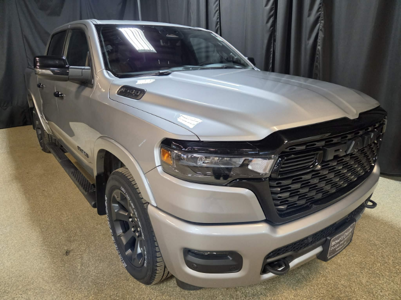 Billet Silver Metallic 2025 RAM 1500 Pickup Truck Four-Wheel Drive Automatic