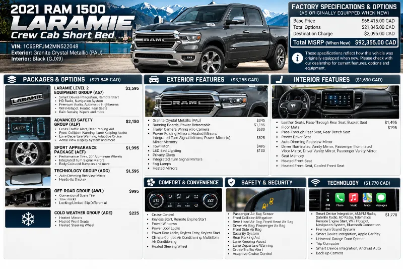 2021 RAM 1500 angle 3