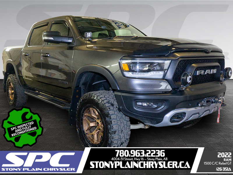 2022 RAM 1500 REBEL at Stony Plain Chrysler Stony Plain Alberta (Collage Image 1/26)