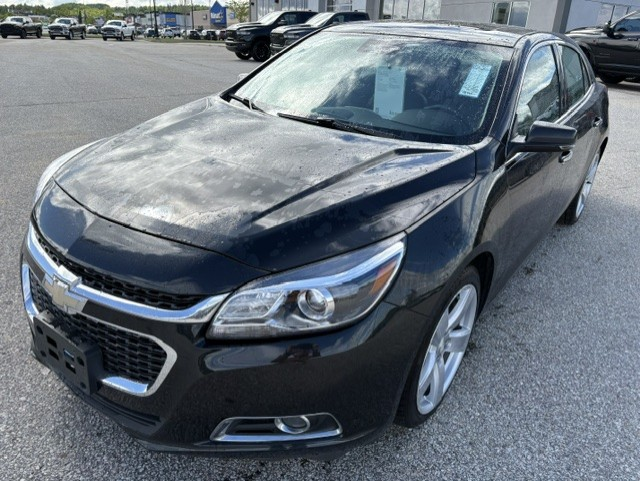 DIAMOND BLACK 2015 Chevrolet Malibu LTZ 2LZ FWD Sedan Front-Wheel Drive Automatic