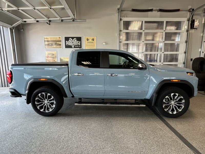 Blue 2025 GMC Canyon Pickup Truck Four-Wheel Drive Automatic