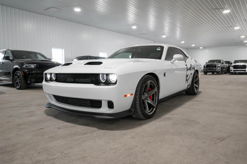 White Knuckle 2022 Dodge Challenger Coupe Rear-Wheel Drive Automatic