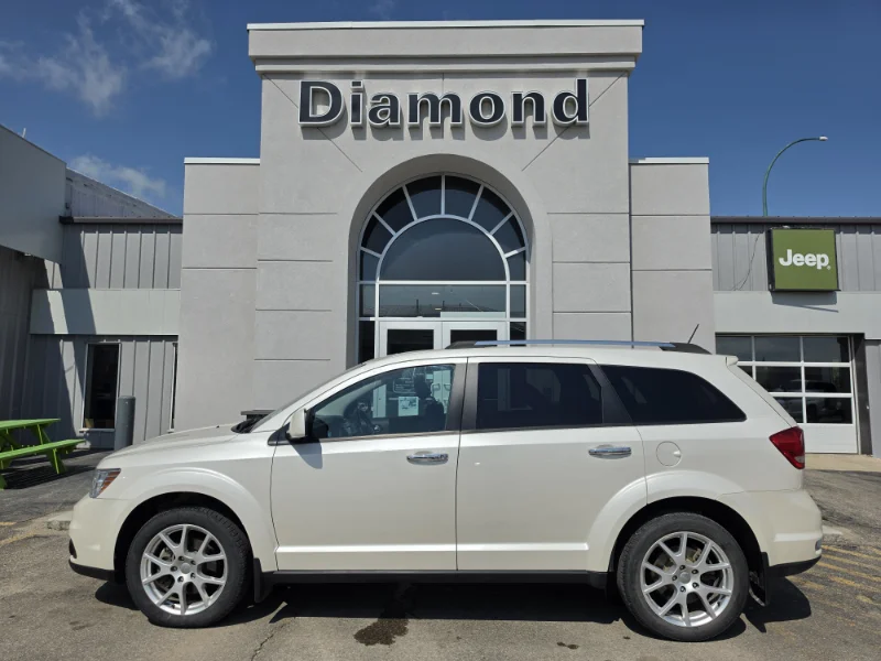 Pearl White Tri-Coat 2017 Dodge Journey SUV / Crossover All-Wheel Drive Automatic