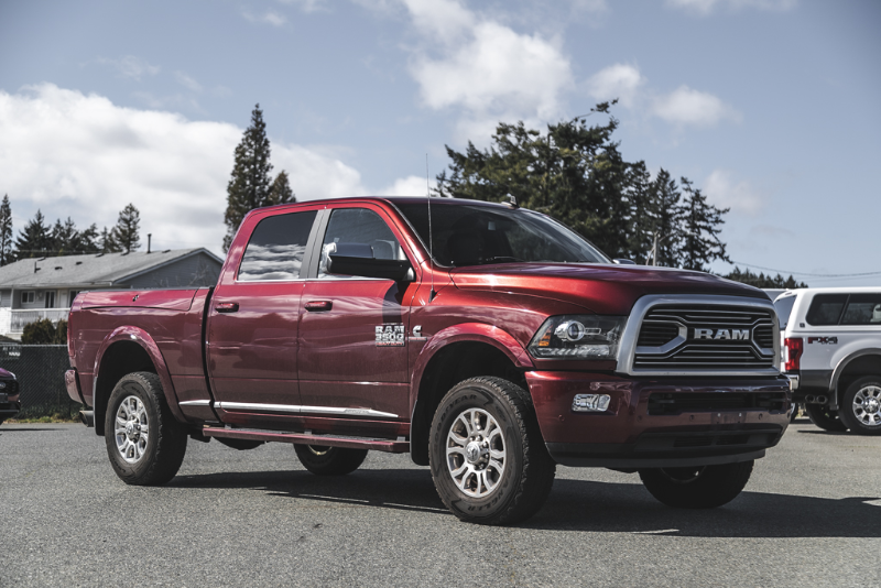 Red Pearl 2018 RAM 3500 Laramie Limited Crew Cab 4WD Pickup Truck Four-Wheel Drive Automatic
