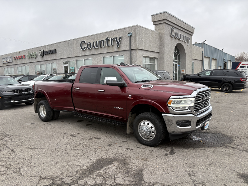 Red Pearl 2019 RAM 3500 Pickup Truck Four-Wheel Drive Automatic