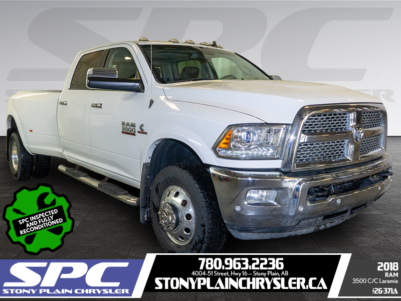 2018 RAM 3500 Laramie Crew Cab LB DRW 4WD