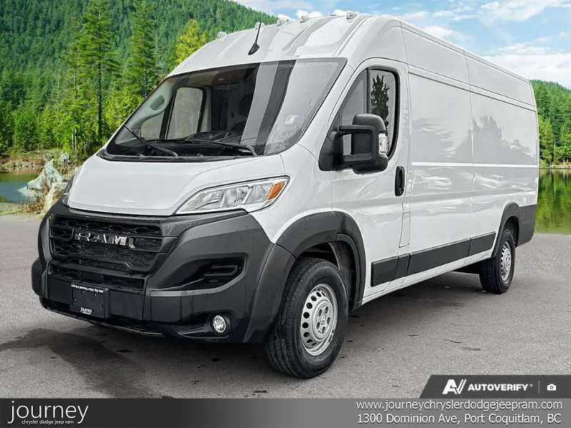 2024 RAM ProMaster 3500 Tradesman 159 High Roof Extended Cargo Van without Passenger Seat FWD