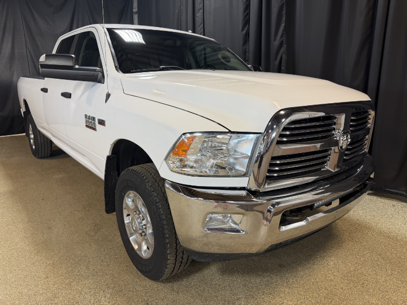 Bright White 2018 RAM 2500 Pickup Truck Four-Wheel Drive Automatic