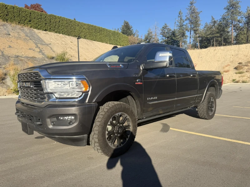 Gray 2023 RAM 2500 Pickup Truck Four-Wheel Drive