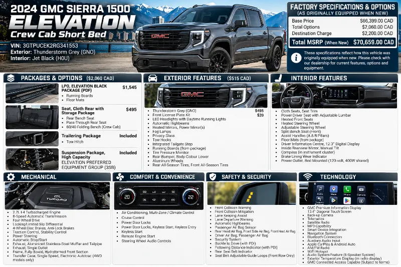 2024 GMC Sierra 1500 angle 3