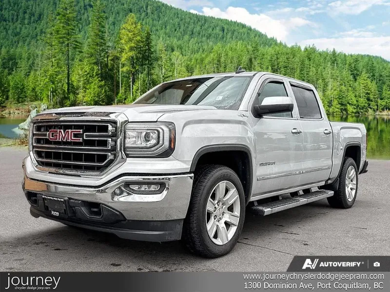 Silver 2016 GMC Sierra 1500 Pickup Truck Four-Wheel Drive Automatic