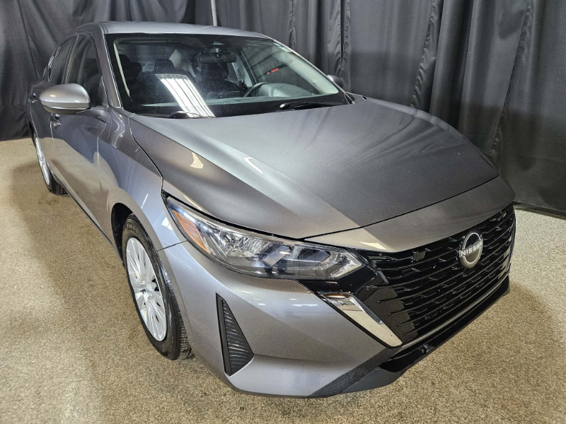 Gray 2024 Nissan Sentra Sedan Front-Wheel Drive Manual