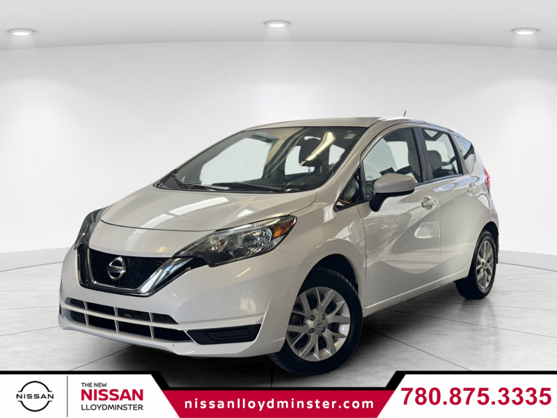 White 2017 Nissan Versa Note Hatchback  Continuously Variable Transmission