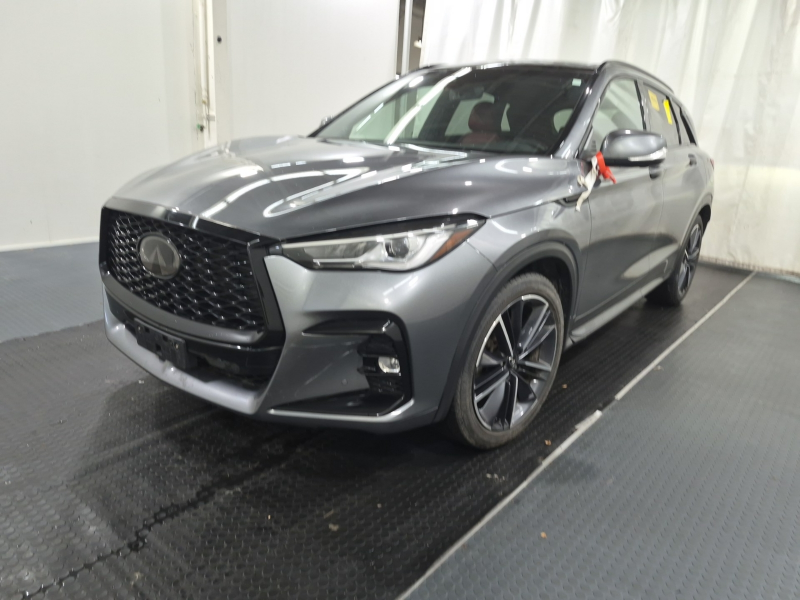 Gray 2023 INFINITI QX50 Sport AWD SUV / Crossover All-Wheel Drive Manual
