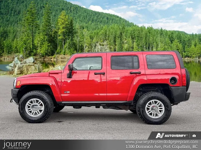 2008 HUMMER H3 angle 3