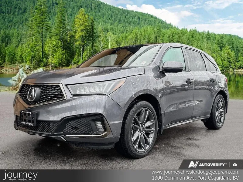 Gray 2019 Acura MDX SUV / Crossover Automatic