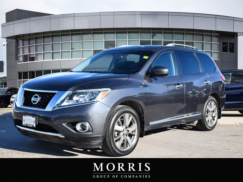 Gray 2014 Nissan Pathfinder SUV / Crossover Four-Wheel Drive Automatic