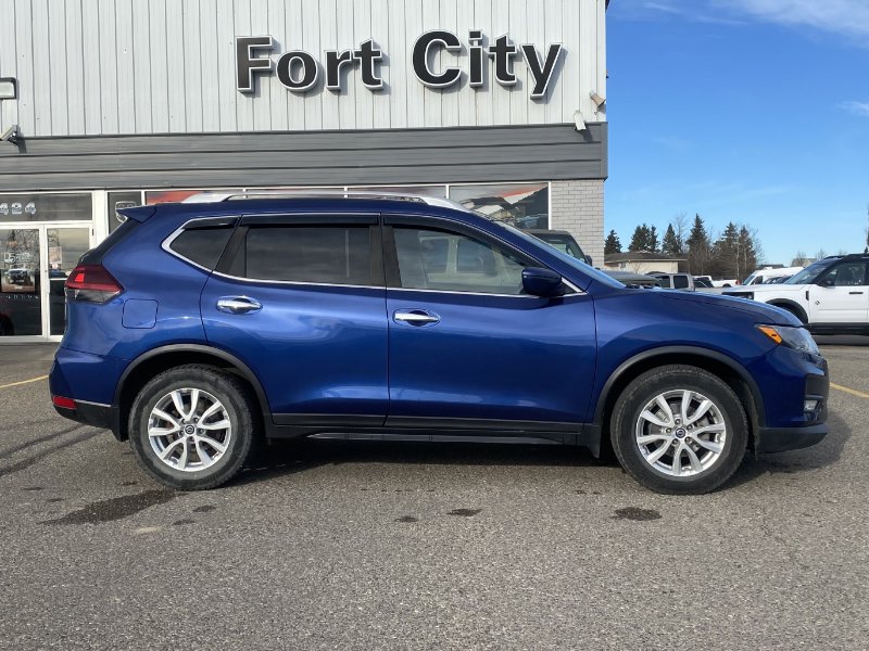 Blue 2019 Nissan Rogue SUV / Crossover Front-Wheel Drive Continuously Variable Transmission