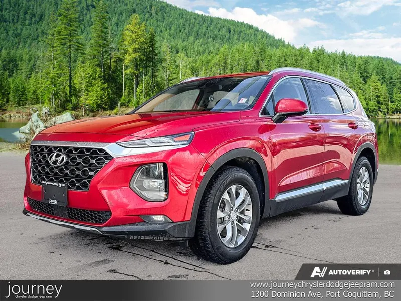 Flame Red 2020 Hyundai Santa Fe SUV / Crossover Automatic