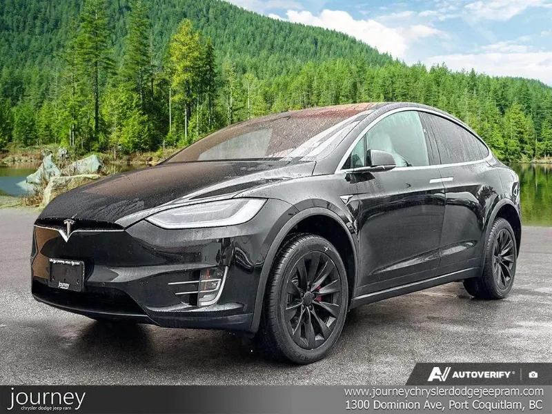 Black 2017 Tesla Model X SUV / Crossover Automatic