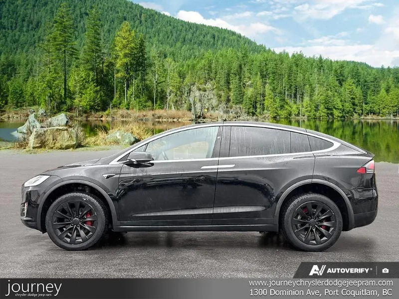 2017 TESLA Model X angle 3