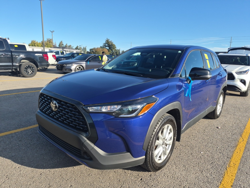 Blue 2025 Toyota Corolla Cross SUV / Crossover All-Wheel Drive Continuously Variable Transmission