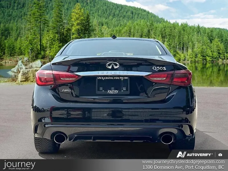 2018 INFINITI Q50 angle 5