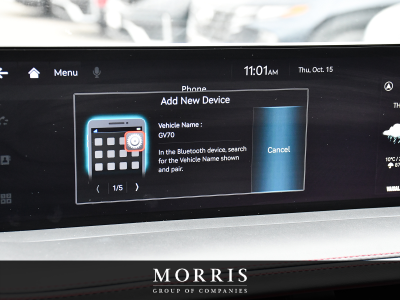 2023 GENESIS GV70   at Alfa Romeo of Winnipeg Winnipeg MB (Image 24/26)