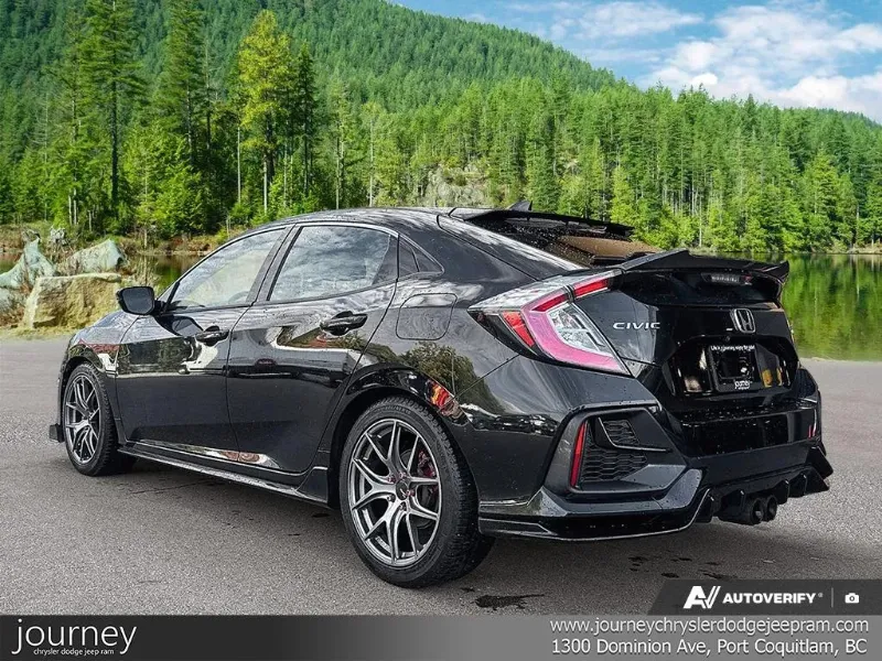 2020 HONDA Civic Hatchback angle 4