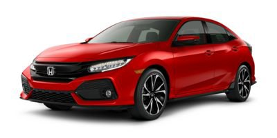 Blue 2017 Honda Civic Hatchback Sport Touring Hatchback Front-Wheel Drive Continuously Variable Transmission