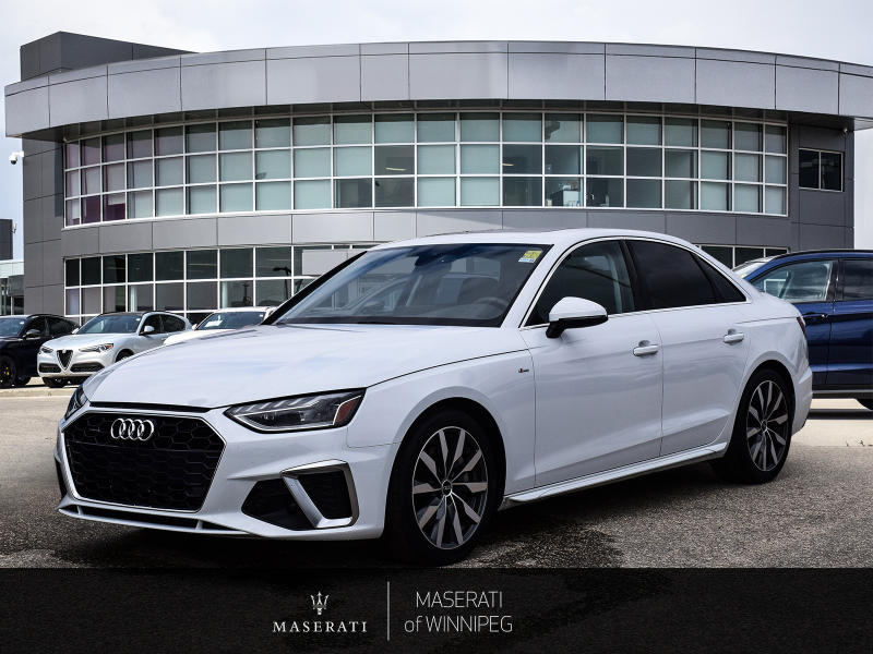 2024 Audi A4 Progressiv at Alfa Romeo of Winnipeg Winnipeg Manitoba (Image 1/23)