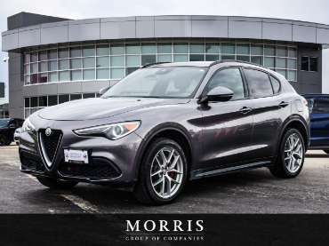 2018 Alfa Romeo Stelvio Ti Sport AWD  at Alfa Romeo of Winnipeg Winnipeg Manitoba thumbnail 1